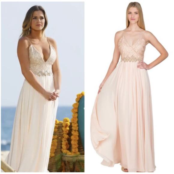 Badgley Mischka Navy Blue Ballerina Gown Long Maxi Dress Sleeveless Sz 6 - Picture 10 of 10